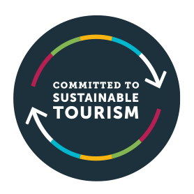 Committed to sustainable tourism logo